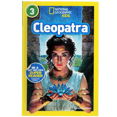 Original English Picture Book National Geographic Kids Level 3: Cleopatra National Geographic graded reading elementary childrens English Enlightenment picture book