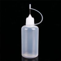 10ML 20ML 50ML Empty plastic glue bottles with Screw-On Lids Squeezable Liquid ink Oil dropper bottles Needle Tip Liquid Bottle Drawing Painting Suppl