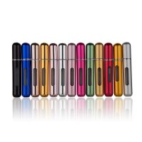 ✿❉■ 8ml 5ml Portable Mini Refillable Perfume Bottle With Spray Scent Pump Empty Cosmetic Containers Atomizer Bottle Travel Wholesale