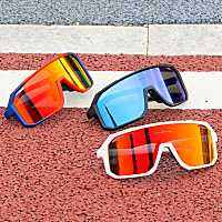 แว่นตาจักรยานและกีฬากลางแจ้ง KAPVOE รุ่น X-62 : Polarized กัน UV 100%