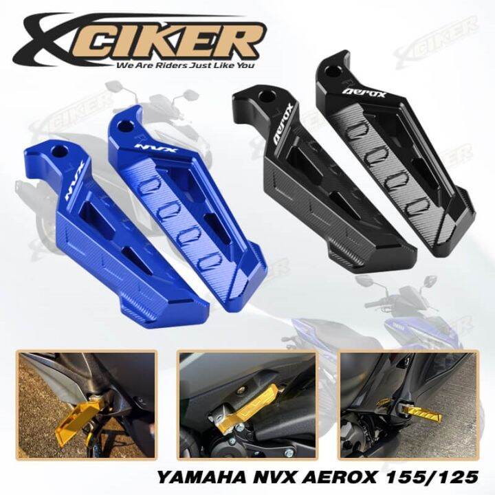 Yamaha Aerox 155 Nvx 155 Motorcycle Rear Footrest Cnc Foot Pegs Rear Pedal Xmax V1 V2