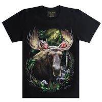 ♈♠  Star in same printing half sleeve male bison loose big yards short sleeve T-shirt light clothes popular logo in Thailand