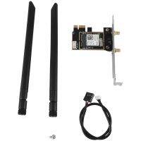 AC7260 7260NGW WiFi Card Bluetooth Wireless Card Adapter PCIE Adapter with 2X8DB Antenna