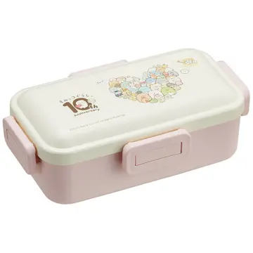 Sumikkogurashi Stackable Round Bento Lunch Box - Blue - San-X