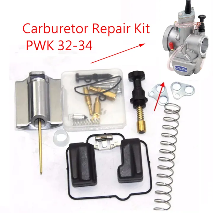 คาร์บูเรเตอร์ชุดซ่อมแซมอะไหล่ Jets ชุดสำหรับ PWK 3234 Keihin KOSO OKO