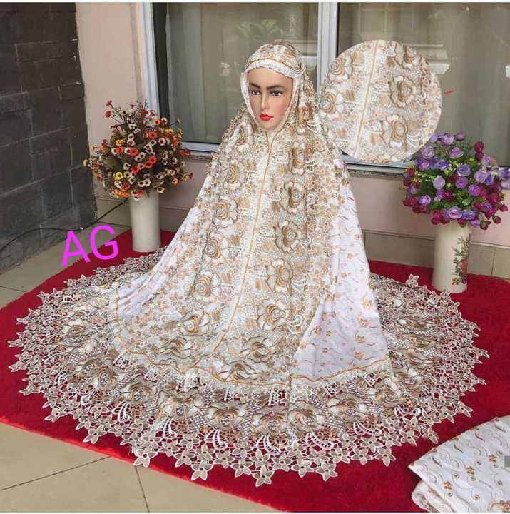 terlaris sf cod bayar ditempat mukena ghaisani super cantik free tas mukena jumbo wanita dewasa renda cantik mukena pink mukena renda timbul ruliva
