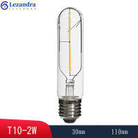 เลซานดรา T10โคมไฟวินเทจหลอดไฟหลอด LED 2700K E27สำหรับตกแต่งโคมไฟเพดานโคมไฟติดผนัง