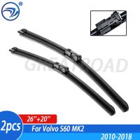 Wiper 4A Front Wiper Blades For Volvo S60 II 2010 - 2018 Windshield Windscreen Front Window 26+20