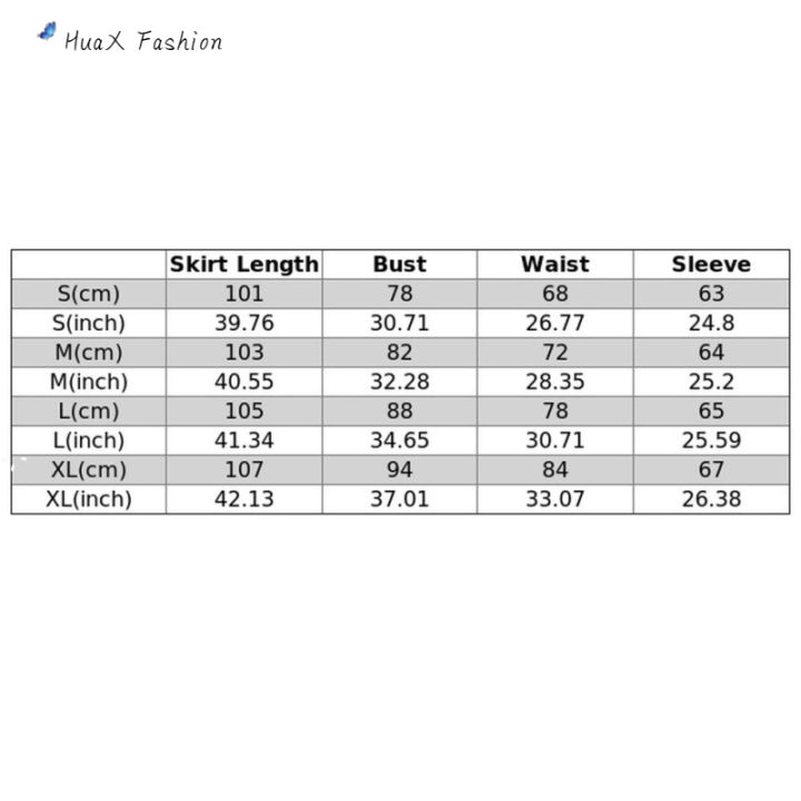 huax-กระโปรงทรงเอชุดกระโปรงแขนยาวแฟชั่นผู้หญิงคอเหลี่ยมแขนโคมเอวสูงสีทึบหรูหรากระโปรงกึ่งสั้นกึ่งยาว