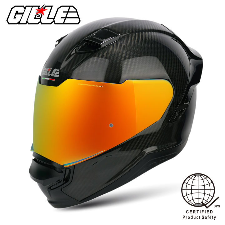 Gille Helmet 893 CARBON Motorcycle Helmets Full Face Single Visor with