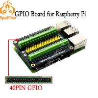 [HOT T] บอร์ดขยายสำหรับเครื่องพิมพ์สกรูโมดูลขยายขั้วปลายสายไฟแบบแถวคู่ Raspberry Pi GPIO บอร์ดขยายสำหรับเครื่องพิมพ์