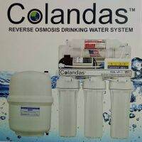 เครื่องกรองน้ำ RO 5ขั้นตอน Colandas รุ่นใหม่มาตราฐานยุโรป  ระบบการกรองจากUSAที่ทั่วโลกยอมรับ ผลิตประมาณ 175 ลิตร/วัน