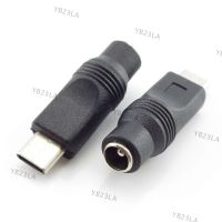 DC 5.5x2.1mm Power Adapter Converter to Type-C USB Male Female Jack Connector Adapter for Laptop Notebook Computer PC YB23TH