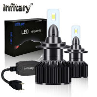 Infitary 2Pcs Car H4 H7 Led 20000lm 6000k 6500k Headlight Bulbs 100W 12V 3570 Chips H1 H11 9005 9006 HB3 HB4 Auto Fog Lamp