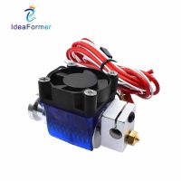 V6 Hot End Kit 12/24V Short Distance Wade J head With Cooling Fan Print Head For 1.75 /3.0mm Filament 3D Printer Extruder Parts