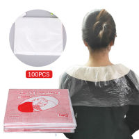 sunkepo6392 100pcs Waterproof disposable hair Salon capes washing Pads แชมพู Cape