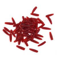 Fish Bait Fake Bait[Red Soft Insect] Luya Bait Small Insect Fake BaitLures Baits