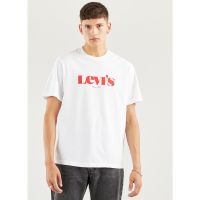 ผ้าฝ้าย 100%Levis® เสื้อยืดผู้ชายแขนสั้น รุ่น Relaxed Fit Short Sleeve Graphic T-ShirtS-3XL  LJE9