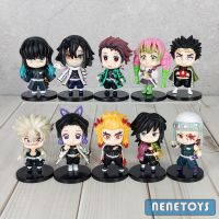 โมเดล ทันจิโร่ และ เสาหลักทั้ง 9 ดาบพิฆาตอสูร Kimetsu no Yaiba [?แยกขาย / ยกชุด ] มี 2 ชุด ชุดละ 5 แบบ งานดี น่ารักมาก สูงประมาณ 7 ซม.