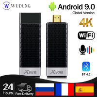 2023กล่องทีวีความเร็วอัจฉริยะ9.0 X96S ใหม่ล่าสุดคอมพิวเตอร์ขนาดเล็ก DDR4ทีวีสติ๊ก4GB 32GB Amlogic S905Y2 2.4/5G Uso70d BT4.2 WIFI แบบคู่