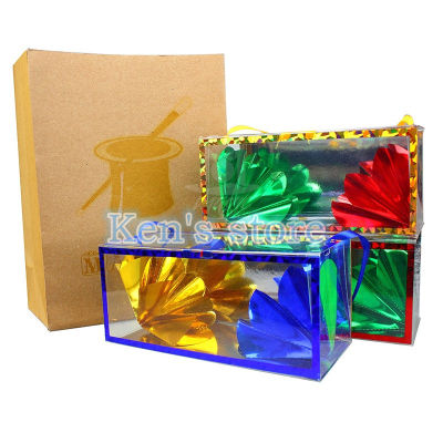 Large Size Super Delux Paper Bag Appearing Flower From Empty Box Stage Magic Tricks Dream Bag Large Illusion Magic Kid Gifts