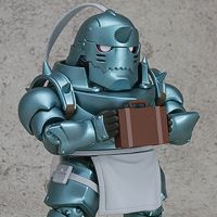 Nendoroid 796 Alphonse Elric พร้อมของแถม (กระเป๋าเสื้อผ้าและมือของเอดเวิร์ด) FULLMETAL ALCHEMIST เนนโดรอยด์ โมเดล ด๋อย