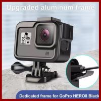 ถูกที่สุด!!! GoPro Hero 8 Aluminum Frame Case กรอบเฟรมแบบอลูมิเนียม โกโปร 8 ยี่ห้อ Ruigpro ##กล้องถ่ายรูป ถ่ายภาพ ฟิล์ม อุปกรณ์กล้อง สายชาร์จ แท่นชาร์จ Camera Adapter Battery อะไหล่กล้อง เคส