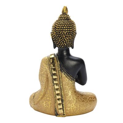 Thai Buddha Statue Praying Sitting Figurine Sculpture