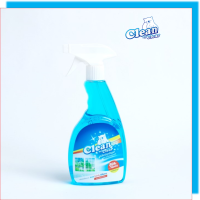 [สูตรไร้กลิ่น] Clean by Clear น้ำยาเช็ดกระจก น้ำยาเช็ดกระจกบ้าน น้ำยาเช็ดกระจกรถยนต์ 500 มล.