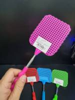 ไม้ตีแมลงวัน Fly swatter ขนาด 10 นิ้ว เหมาะสำหรับใช้ตีแมลง และแมลงวัน ล้างทำความสะอาดได้ง่าย คละสี