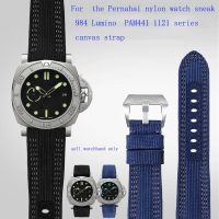 Nylon Watchband For Panerai PAM441 PAM111 PAM00984 PAM00985 wristband Canvas straps 24mm 26mm Mens watch strap 24mm 26mm