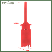 ruyifang 5ชิ้น/เซ็ต Meter Tester นำตะขอทดสอบสำหรับ SMD IC Test cilps SMD IC Hook