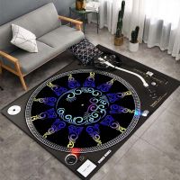 Disc Player Carpet for living Room,Area Rug Decorative Floor Rug Carpet Gift For Anniversary, Mothers day, Fathers day