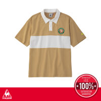 le coq sportif เสื้อโปโลผู้ชาย สีกากี (Polo, โปโล, T-shirt, เสื้อยืด, เสื้อออกกำลังกาย, lecoq, เลอค็อก)