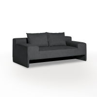 modernform โซฟา รุ่น M-SOFA-3S แบบA หุ้มผ้าสีเทาเข้มUFL1224