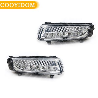 Newprodectscoming Car LED DRL front fog lamp For VW Volkswagen Polo MK8 6R 2011 2012 2013 front bumper lamp light 6RD 941 699 6RD 941 700