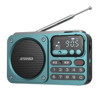 SanSui F22 Multimedia Radio Wireless Bluetooth Speaker Portable HiFi Card Speaker Digital Music Loudspeaker Outdoor Camping