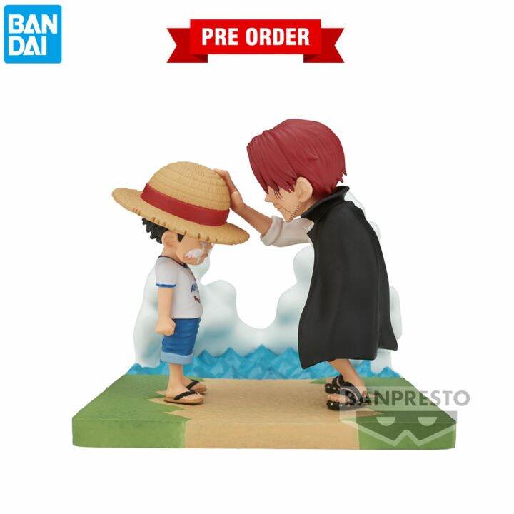 Original BANDAI One Piece Anime World Collectable Figure Log Stories
