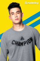 Rudedog เสื้อยืด แขนยาว ผู้ชาย รุ่น CHAMPION (Men)