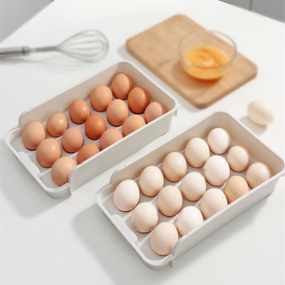 กล่องไข่ในครัวแบบลิ้นชักสามารถซ้อนได้สิ่งประดิษฐ์ที่ใช้ยึดกล่องเก็บของไข่ในตู้เย็น