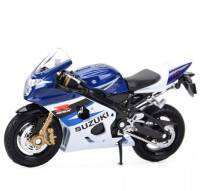 SUZUKI GSX-R750 (Welly) 1:18 โมเดลรถ ของเล่น ของสะสม แบบจำลองรถมอเตอร์ไซค์ (เก็บคูปองส่งฟรี หรือเก็บคูปองใช้ส่วนลดค่าจัดส่งได้ค่ะ)