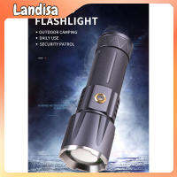 30w Outdoor Led Mini Flashlight 1800-2000 Lumens 5 Levels Telescopic Zoom Aluminum Alloy Torch Spotlight