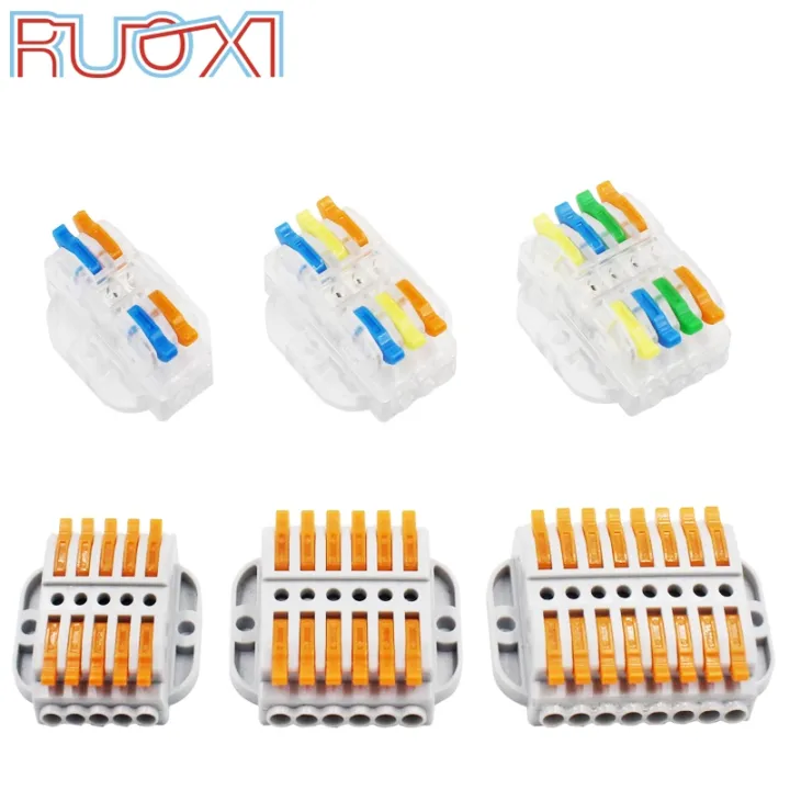 【CW】 Connector mini wire connector terminal 1 drag 1 new screw fixing