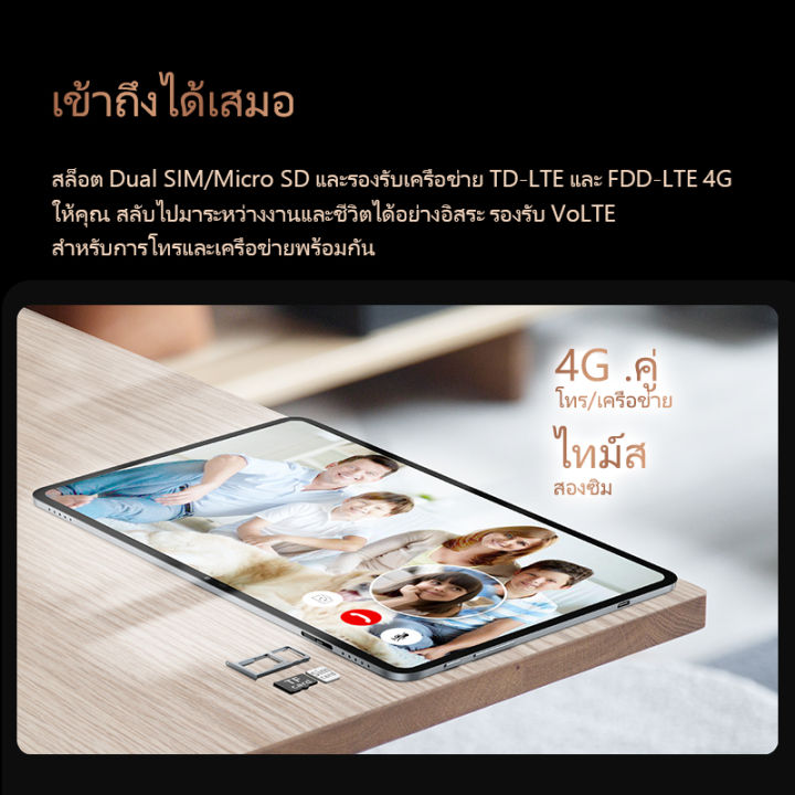 แท็บเล็ตพีซีดั้งเดิม-teclast-t40pro-ชาร์จเร็ว-10-4-นิ้ว-8gb-128gb-android-12-7000mah-แบตเตอรี่แท็บเล็ตพีซีรองรับ-4g-dual-sim-13mp-กล้องหลัง