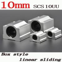 สำหรับแบริ่ง SCS10UU CNC 1ชิ้น/ล็อต SC10UU สไลด์เชิงเส้นเชิงเส้นบูชชิ้นส่วนเพลา10มม. วงจรไฟฟ้าและชิ้นส่วน