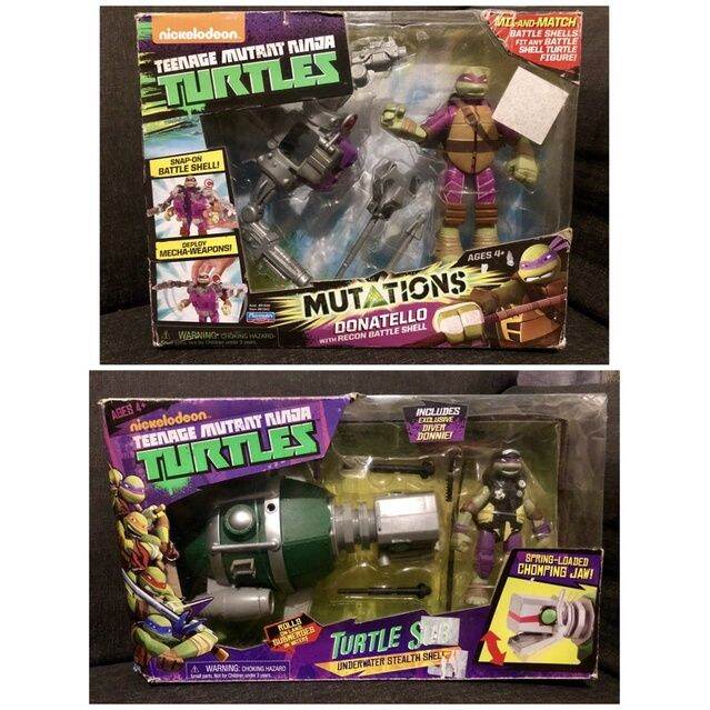 Authentic TMNT Teenage Mutant Ninja Turtles Donatello Mutations With ...