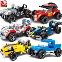 City Speed Champions Racing Car Model Building Blocks Enlighten DIY Action Figure Toys For Children Building Sets