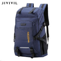 JIVIVIL 80L กันน้ำกระเป๋าเป้สะพายหลังเดินป่ากีฬากระเป๋าชายปีนเขา Camping กระเป๋าเป้สะพายหลัง60L กลางแจ้งกระเป๋าเดินทาง Unisex