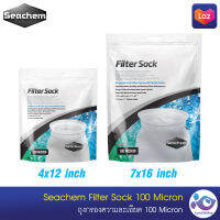 ถุงกรอง 100 ไมครอน Seachem Filter Sock 100 Micron