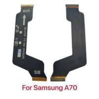 บอร์ดเชื่อมต่อเมนบอร์ดหลักจอแสดงผล LCD สายเคเบิ้ลยืดหยุ่นสำหรับ USB Samsung Galaxy A705 A705F อะไหล่จัดส่งแบบสุ่ม